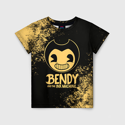 Детская футболка Bendy And The Ink Machine / 3D-принт – фото 1