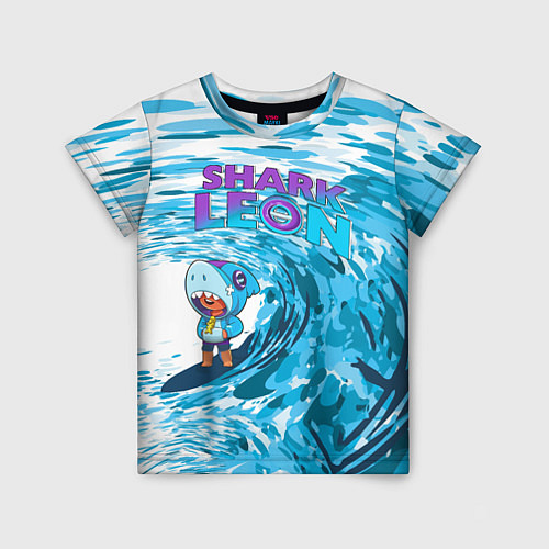 Детская футболка Brawl STARS surfing / 3D-принт – фото 1