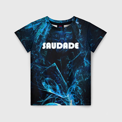 Детская футболка SAUDADE / 3D-принт – фото 1