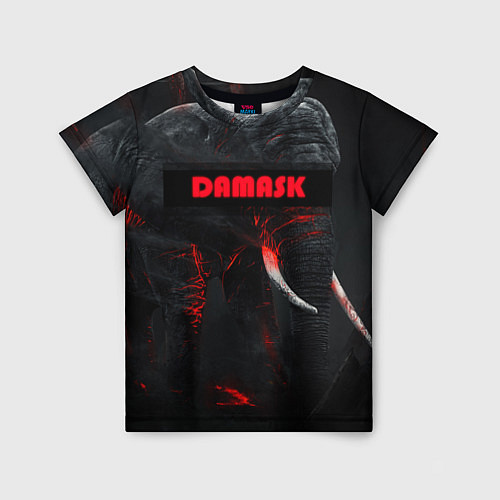 Детская футболка DAMASK / 3D-принт – фото 1