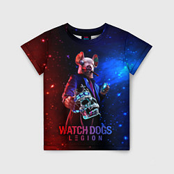 Футболка детская Watch Dogs LEGION, цвет: 3D-принт