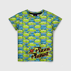 Футболка детская Pizza Planet, цвет: 3D-принт