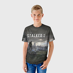 Футболка детская STALKER 2, цвет: 3D-принт — фото 2