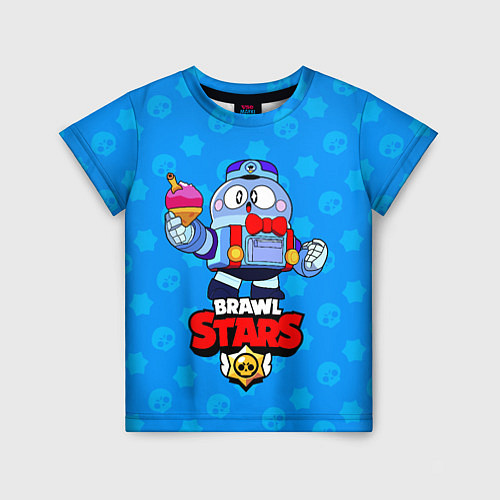 Детская футболка Brawl StarsLOU / 3D-принт – фото 1