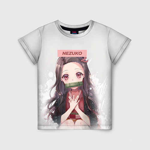 Детская футболка Nezuko / 3D-принт – фото 1