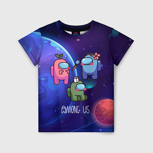 Детская футболка Among Us Space / 3D-принт – фото 1