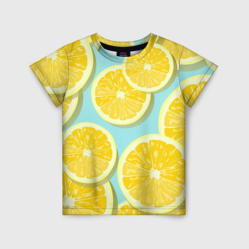 Детская футболка Лимончики / 3D-принт – фото 1