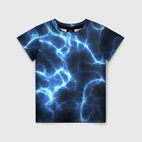 Детская футболка Электро / 3D-принт – фото 1