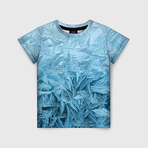 Детская футболка Иней / 3D-принт – фото 1