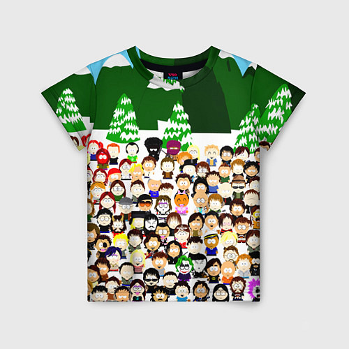 Детская футболка Южный Парк South Park / 3D-принт – фото 1
