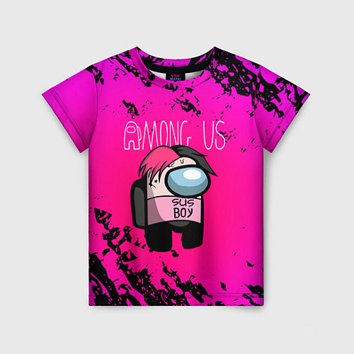 Детская футболка Among Us Sus Boy Z / 3D-принт – фото 1