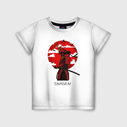 Детская футболка Samurai / 3D-принт – фото 1