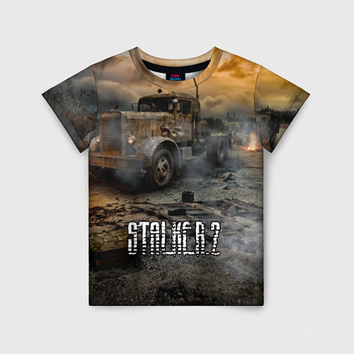 Детская футболка Stalker 2 Мертвый город / 3D-принт – фото 1