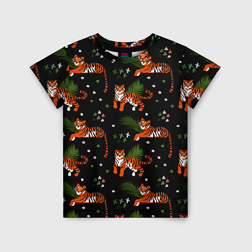 Детская футболка Tigers / 3D-принт – фото 1