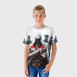 Футболка детская Assassin’s Brotherhood S, цвет: 3D-принт — фото 2