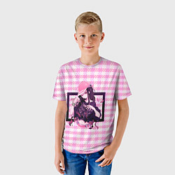 Футболка детская Незуко Камадо, цвет: 3D-принт — фото 2