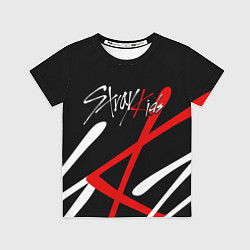 Футболка детская STRAY KIDS, цвет: 3D-принт