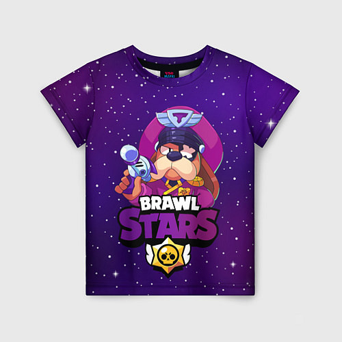 Детская футболка Brawl Stars - Генерал Гавс / 3D-принт – фото 1