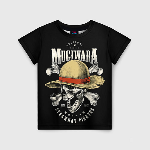 Детская футболка MUGIWARA ONE PIECE / 3D-принт – фото 1