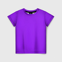 Футболка детская Фиолетовый, цвет: 3D-принт