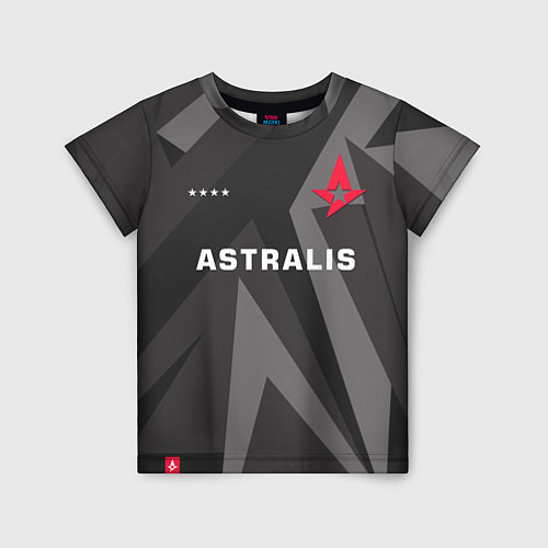 Детская футболка Astralis Jersey Pro 202122 / 3D-принт – фото 1