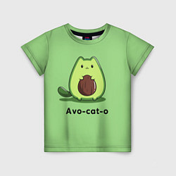 Футболка детская Avo - cat - o, цвет: 3D-принт