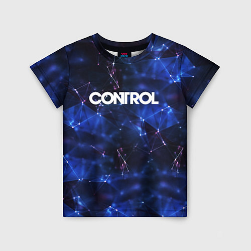 Детская футболка CONTROL / 3D-принт – фото 1
