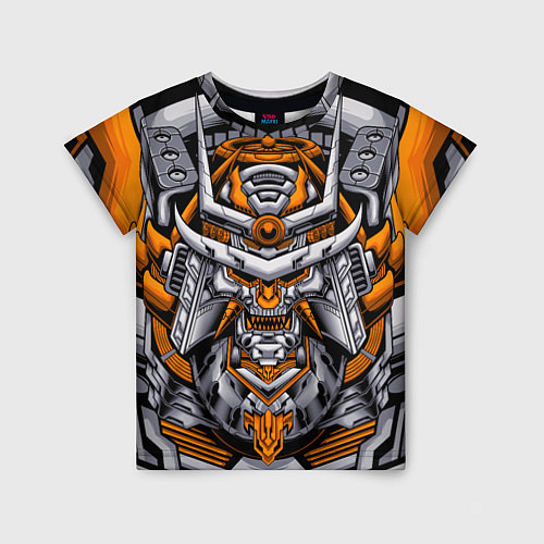 Детская футболка Cyber Samurai / 3D-принт – фото 1
