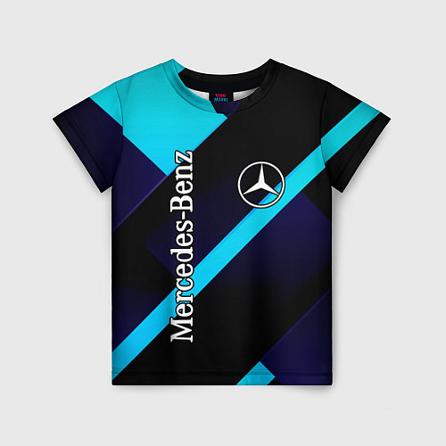Детская футболка Mercedes Benz / 3D-принт – фото 1