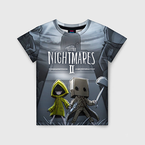 Детская футболка LITTLE NIGHTMARES 2 / 3D-принт – фото 1