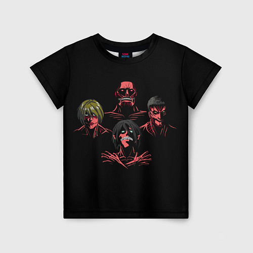 Детская футболка Titan Rhapsody / 3D-принт – фото 1
