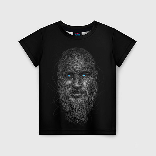 Детская футболка Ragnar Lodbrok / 3D-принт – фото 1