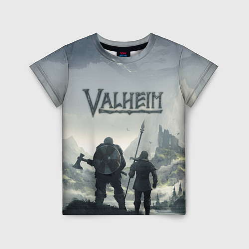 Детская футболка Valheim Валхейм / 3D-принт – фото 1