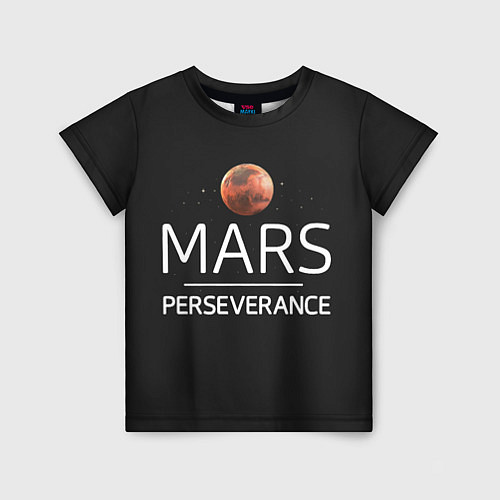 Детская футболка Марс / 3D-принт – фото 1