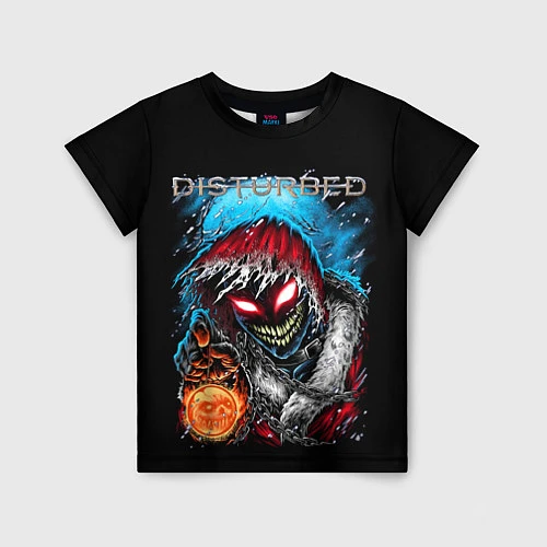 Детская футболка Disturbed / 3D-принт – фото 1