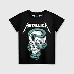 Футболка детская Metallica, цвет: 3D-принт