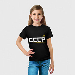 Футболка детская СССР, цвет: 3D-принт — фото 2