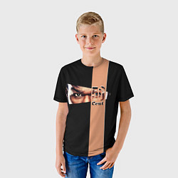 Футболка детская 50 центов, цвет: 3D-принт — фото 2
