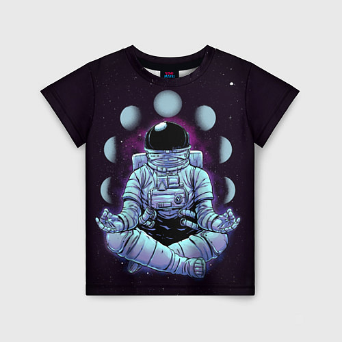 Детская футболка Космическое Расслабление / 3D-принт – фото 1