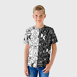 Футболка детская BTS BT21, цвет: 3D-принт — фото 2