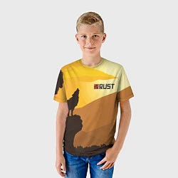 Футболка детская Rust, цвет: 3D-принт — фото 2
