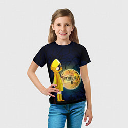 Футболка детская Little Nightmares 2, цвет: 3D-принт — фото 2