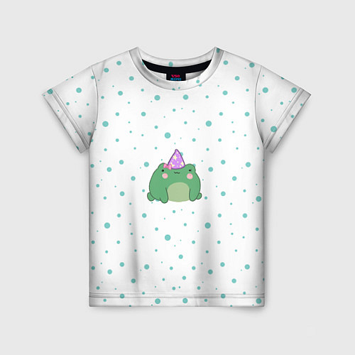 Детская футболка Лягушка-маг / 3D-принт – фото 1