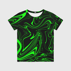 Футболка детская Жидкий градиент game, цвет: 3D-принт