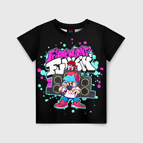 Детская футболка Friday Night Funkin / 3D-принт – фото 1