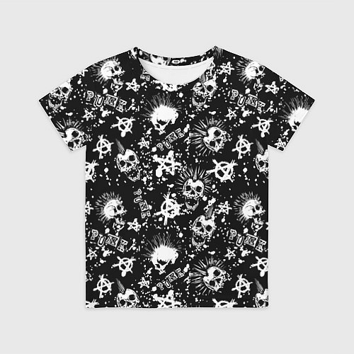 Детская футболка Панк / 3D-принт – фото 1