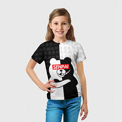 Футболка детская MONOKUMA МОНОКУМА, цвет: 3D-принт — фото 2