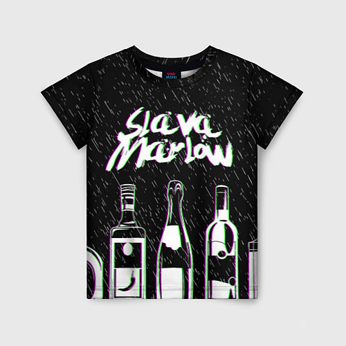 Детская футболка SLAVA MARLOW 1 / 3D-принт – фото 1