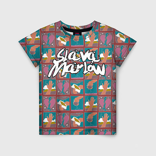 Детская футболка SLAVA MARLOW 5 / 3D-принт – фото 1