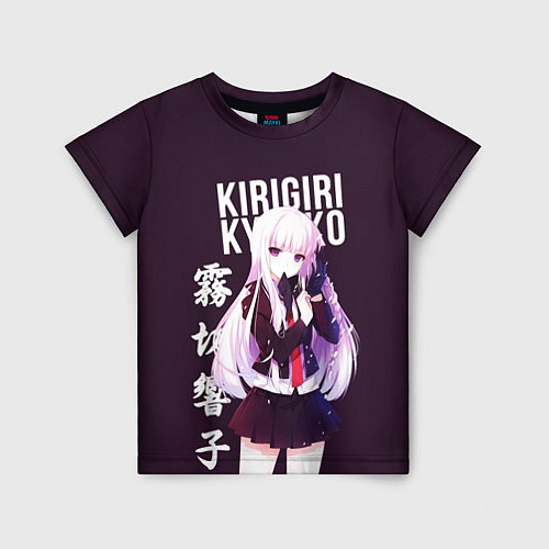 Детская футболка Kyoko Kirigiri Кёко Киригири / 3D-принт – фото 1